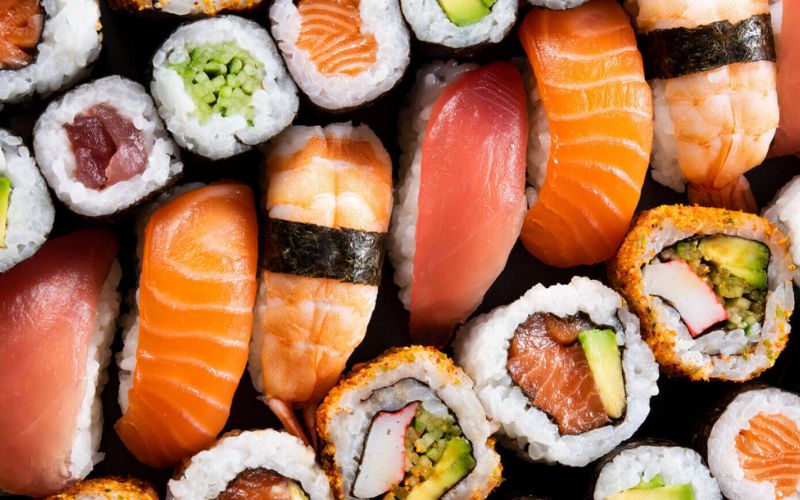 Chin-su giúp món sushi thêm thơm ngon, hấp dẫn