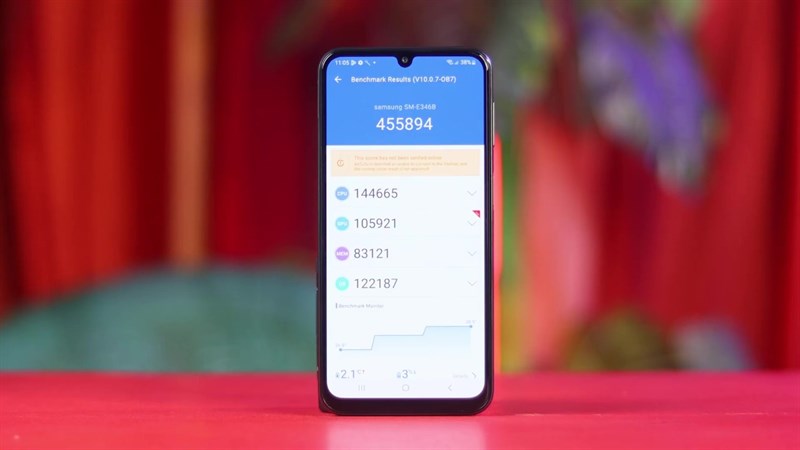 Galaxy F34 5G được cung cấp sức mạnh từ con chip Exynos 1280.