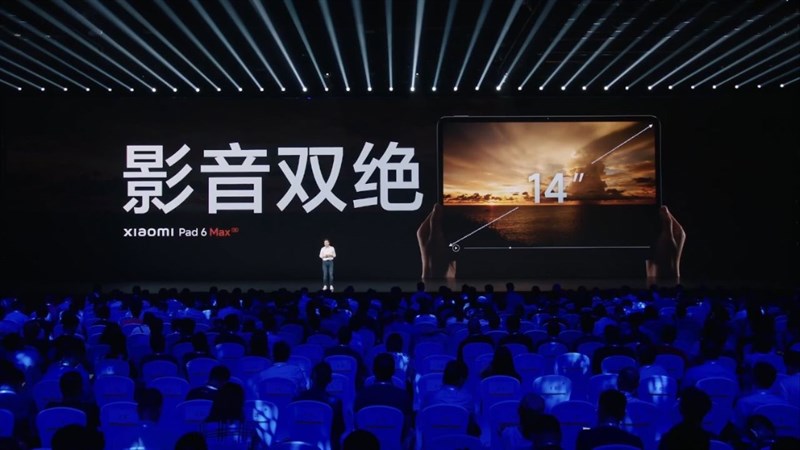 Xiaomi Pad 6 Max 'khủng' kích thước 14 inch. Xiaomi Pad 6 Max 'khủng' kích thước 14 inch.