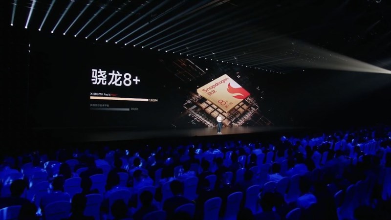 Xiaomi Pad 6 Max cấu hình dùng chip Snapdragon 8+ Gen 1.