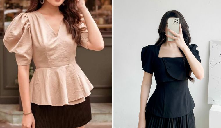 Áo Peplum Là Gì? Bí Quyết Phối Đồ Với Áo Peplum Nữ Tính, Thanh Lịch