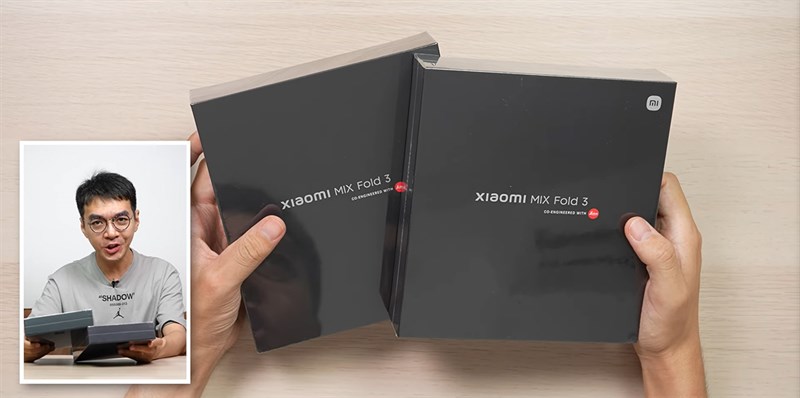 Hộp đựng Xiaomi MIX Fold 3 được thiết kế theo kiểu dáng quen thuộc Hộp đựng Xiaomi MIX Fold 3 được thiết kế theo kiểu dáng quen thuộc