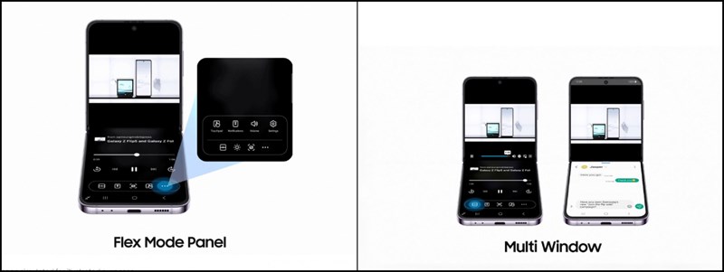 Chế độ Flex Mode Panel và Multi Window