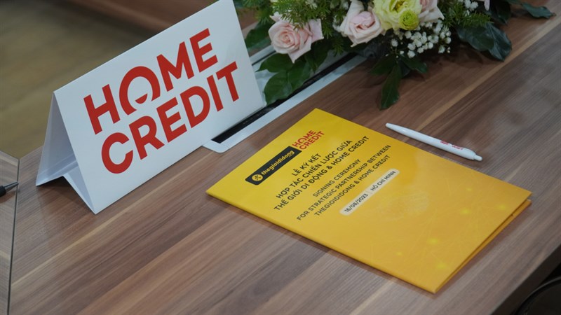 Thế Giới Di Động và Home Credit ký kết hợp tác, mở ra nhiều ưu đãi về mặt tài chính