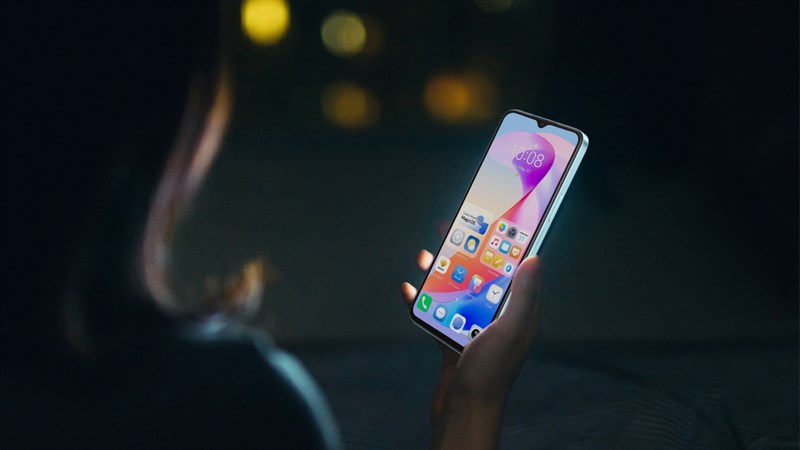 Màn hình của Honor X5 Plus hỗ trợ công nghệ Dynamic Dimming giúp giảm thiểu hiện tượng mỏi mắt