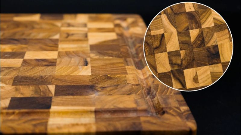 Cách sử dụng và bảo quản thớt gỗ teak