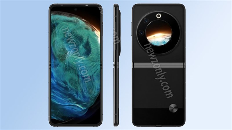 Tecno Phantom V Flip sở hữu cụm camera hình tròn ấn tượng
