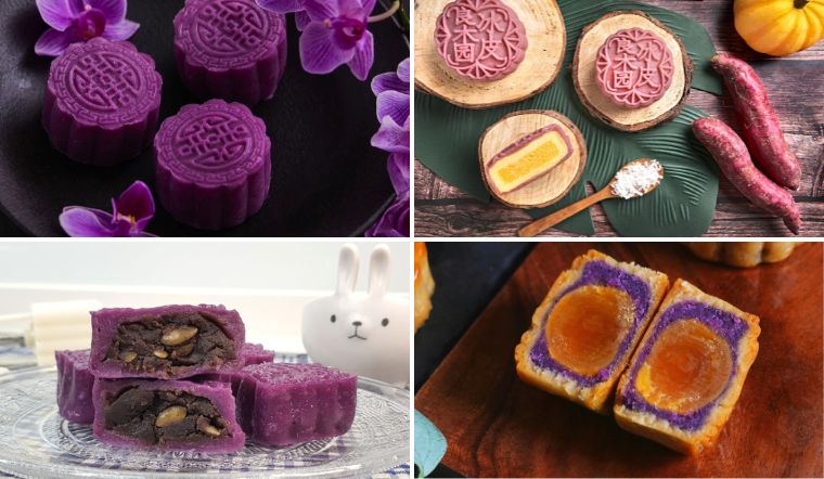 Top 6 bánh trung thu khoai lang tím lạ miệng, tốt cho sức khỏe