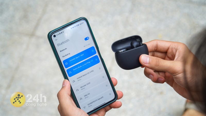 Redmi Buds 4 Active kết nối ổn định với Bluetooth 5.3