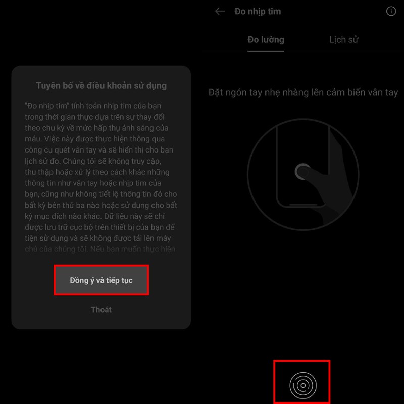 Cách đo nhịp tim trên điện thoại realme