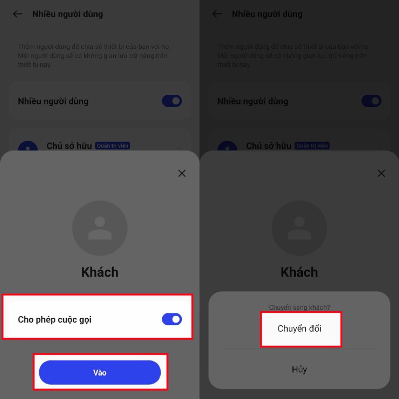 Cách tạo không gian khách trên realme 11