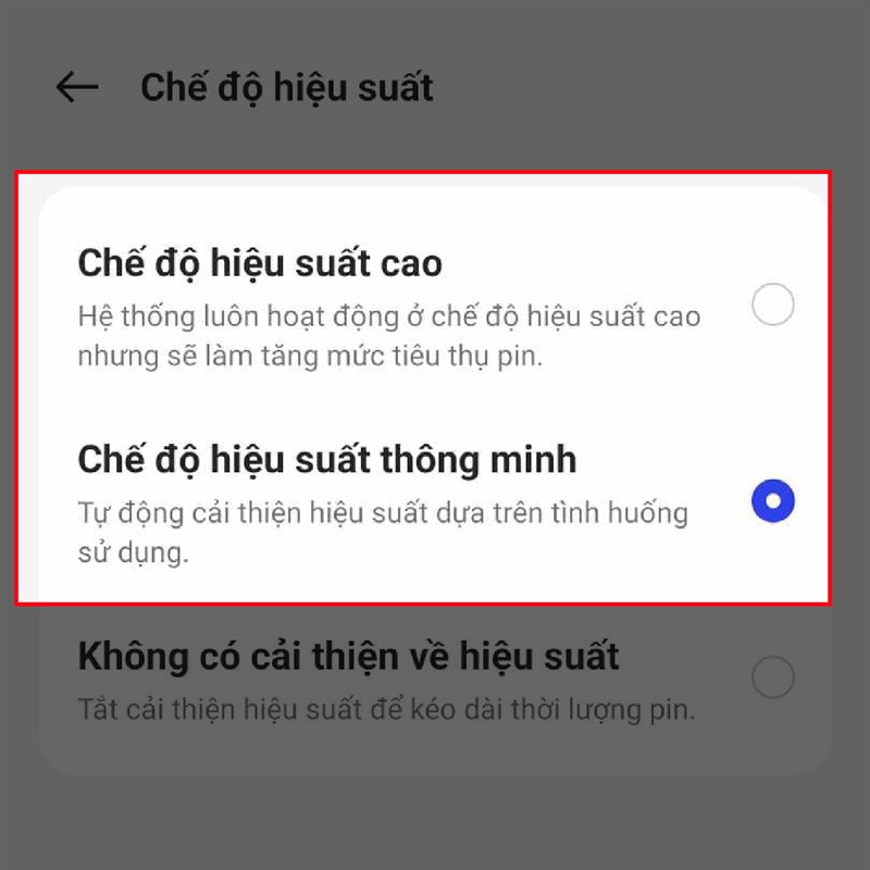 Hướng dẫn cách chỉnh chế độ hiệu suất trên realme 11 Hướng dẫn cách chỉnh chế độ hiệu suất trên realme 11