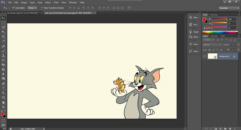 Hướng dẫn cắt, ghép trong Photoshop