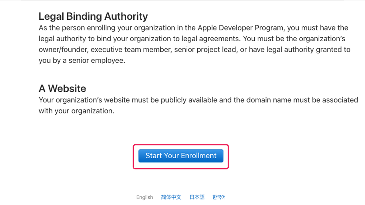 Apple Developer Program for Individuals