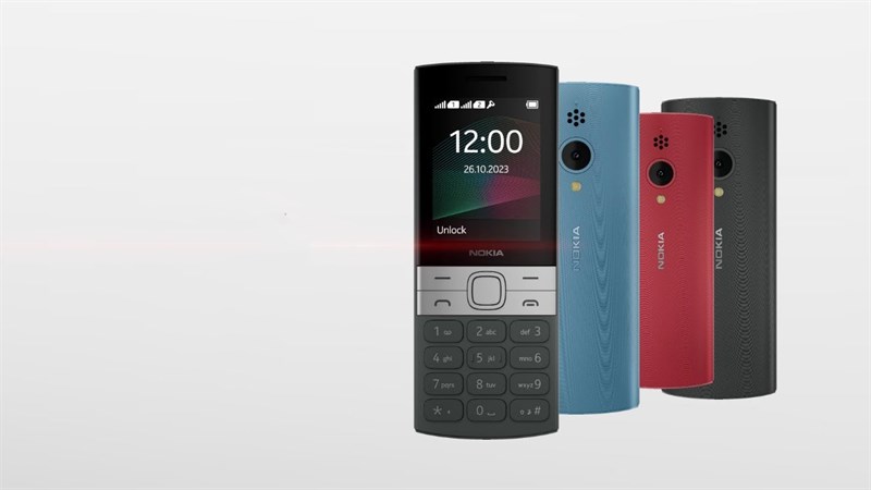 Nokia 150 2023 sở hữu 3 màu sắc trẻ trung