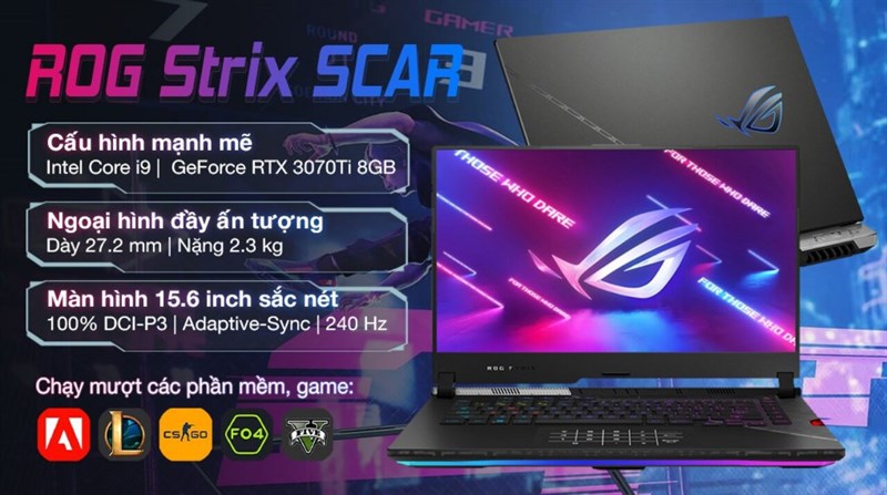 Laptop Asus Gaming ROG Strix SCAR 15 G533ZW i9