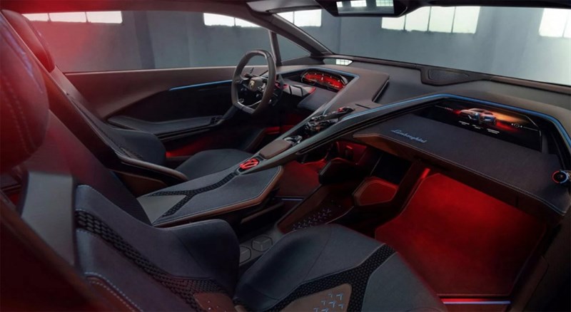 Nội thật sang trọng và hiện đại bên trong Lanzador