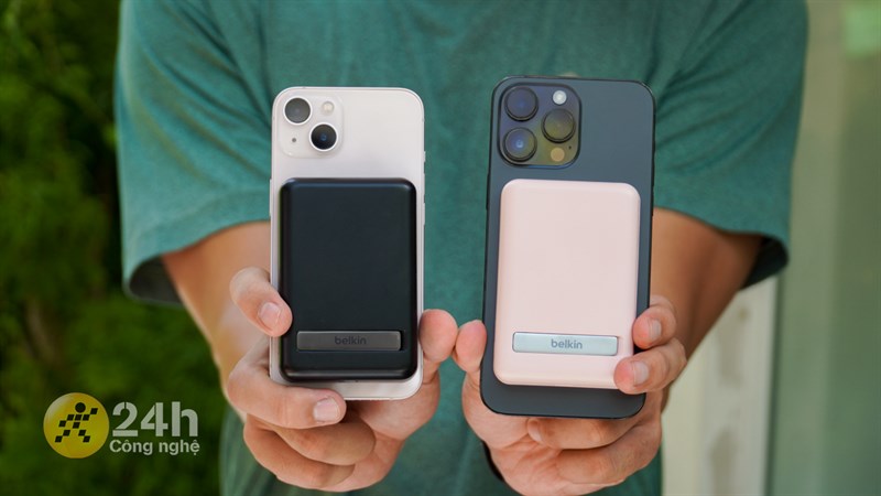 Khi cầm nắm và sử dụng, mình nhận thấy Belkin BoostCharge Magnetic 5K + Stand rất gọn gàng và nhỏ nhắn Khi cầm nắm và sử dụng, mình nhận thấy Belkin BoostCharge Magnetic 5K + Stand rất gọn gàng và nhỏ nhắn