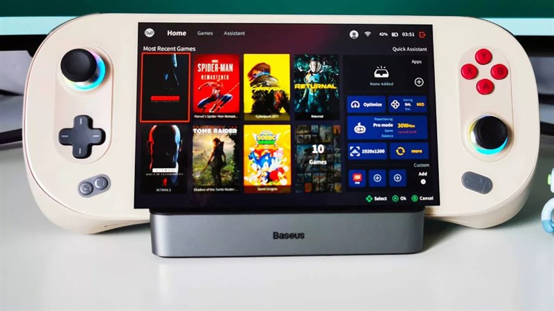 Ayaneo 2S còn được trang bị một ứng dụng riêng có tên AYA Space