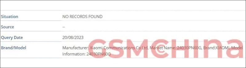 Xiaomi 14 Ultra được phát hiện trên cơ sở dữ liệu IMEI với số kiểu máy dành cho thị trường toàn cầu