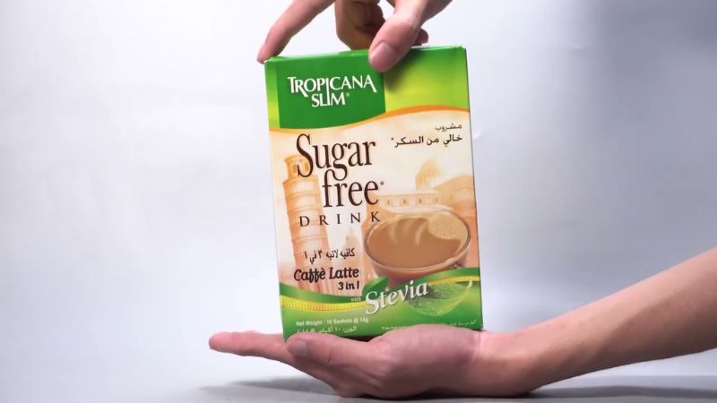 Cà phê hoà tan Tropicana Slim Latte chiết xuất cỏ ngọt có gì đặc biệt?