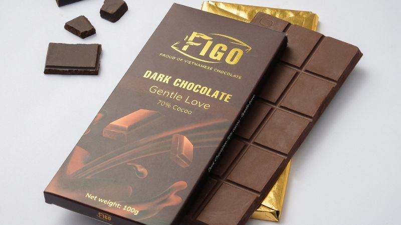 Dark Chocolate Gentle Love 70% cocoa Figo