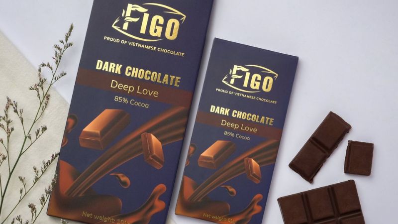 Dark Chocolate Deep Love 85% cocoa Figo