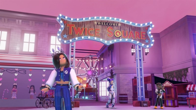 Twice cũng là nhóm nhạc sở hữu thế giới riêng trong Roblox 