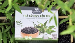 Thanh lọc, giải độc với trà cỏ mực đậu đen túi lọc Goce