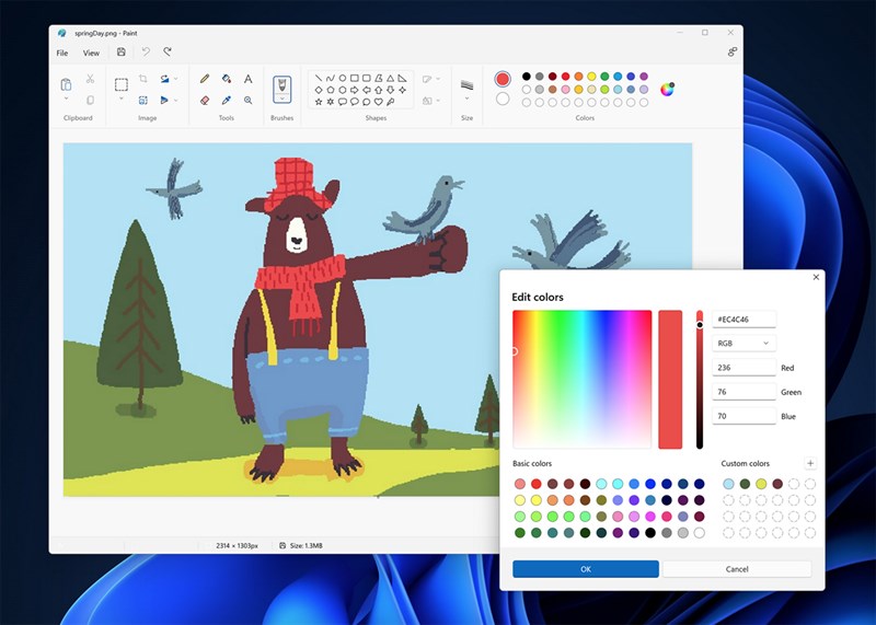 Paint, Photos là những ứng dụng mà sẽ có tích hợp AI trong tương lai