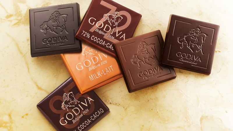 Socola Godiva có hương vị đặc trưng và hấp dẫn