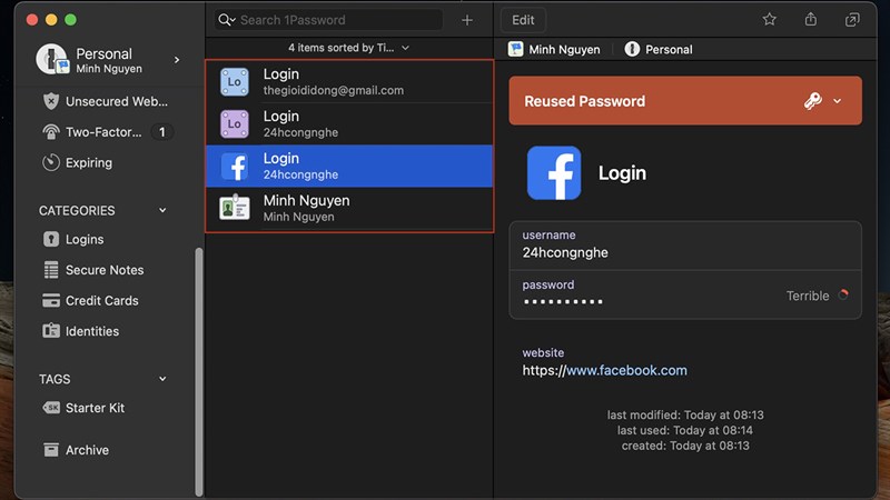 Cách quản lý mật khẩu của bạn một cách tối ưu nhất, hãy xem ngay để biết thêm nhé Cách quản lý mật khẩu của bạn một cách tối ưu nhất, hãy xem ngay để biết thêm nhé
