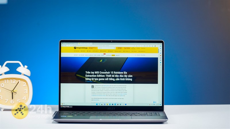 Với Intel Core i7 thế hệ 12 thì thiết bị có thể giải quyết tốt mọi nhu cầu sử dụng của bạn Với Intel Core i7 thế hệ 12 thì thiết bị có thể giải quyết tốt mọi nhu cầu sử dụng của bạn