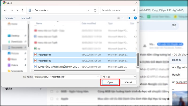 cách gửi PowerPoint qua Gmail