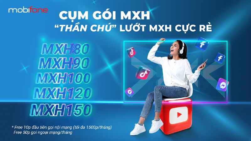 Gói cước mạng xã hội MobiFone