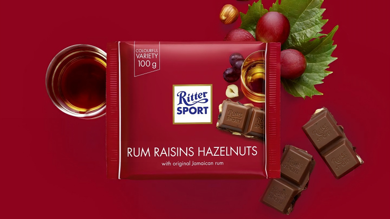 Socola Rum Raisin Hazelnuts