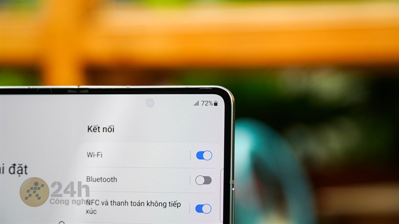 Mình sẽ chỉ thấy camera selfie ẩn của Galaxy Z Fold5 nếu như cố tình nhìn kỹ.