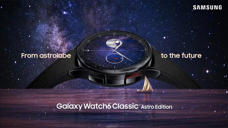 Galaxy Watch6 Classic Astro Edition được lấy cảm hứng từ thước trắc tinh thời cổ xưa