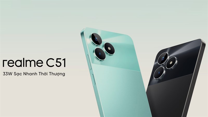 realme C51 sắp ra mắt tại Việt Nam với bộ nhớ trong cao gấp đôi, màu sắc cuốn hút