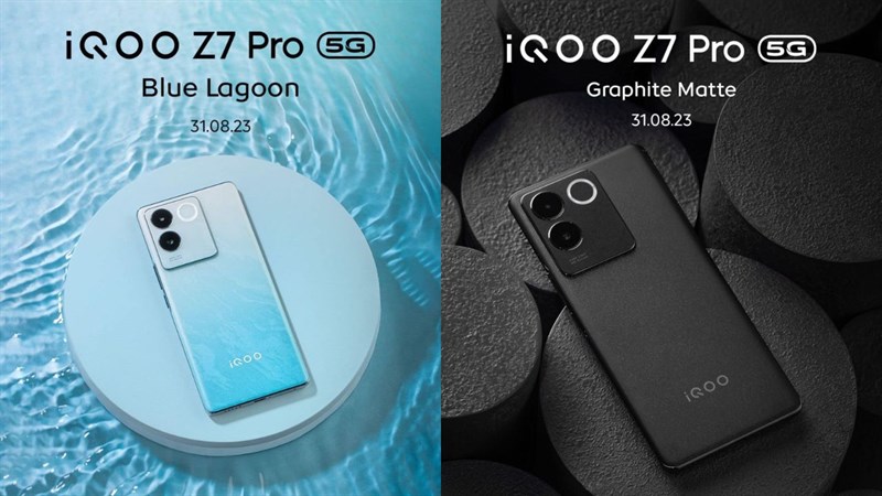 Bộ đôi tuỳ chọn màu đẹp mê mẩn của iQOO Z7 Pro 5G Bộ đôi tuỳ chọn màu đẹp mê mẩn của iQOO Z7 Pro 5G