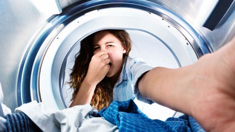 Washing machine has a bad odor or mold growth