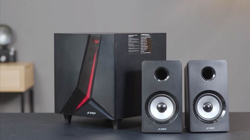 Trên tay loa vi tính 2.1 Fenda F670X
