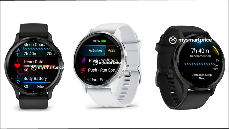 Garmin Venu 3 sẽ đi kèm với dây đeo kích thước 22 mm