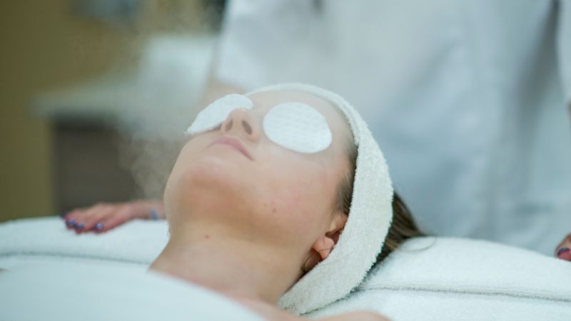 Steam facial