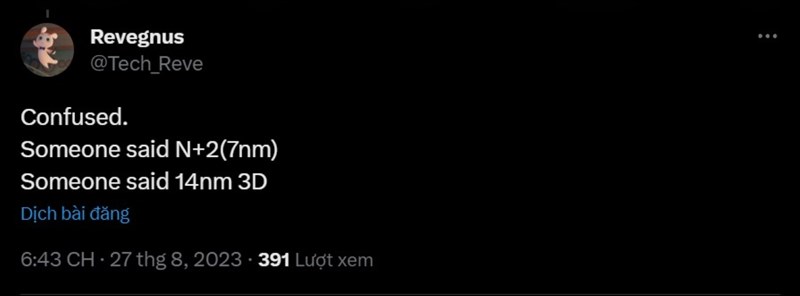 Bài đăng tiết lộ về một vi xử lý đặc biệt đang được sản xuất của Huawei