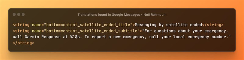 Các đoạn code trong Google Messages gợi ý về khả năng hợp tác với Garmin