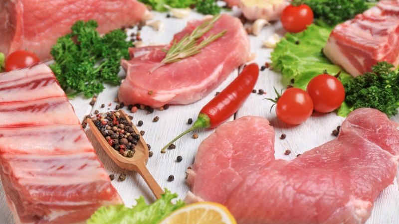 Giá thịt heo hôm nay 29/08 của thương hiệu Meat Master