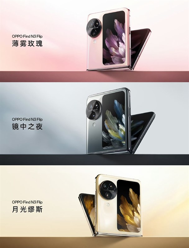 OPPO Find N3 Flip có nhiều màu sắc hơn cho bạn lựa chọn OPPO Find N3 Flip có nhiều màu sắc hơn cho bạn lựa chọn