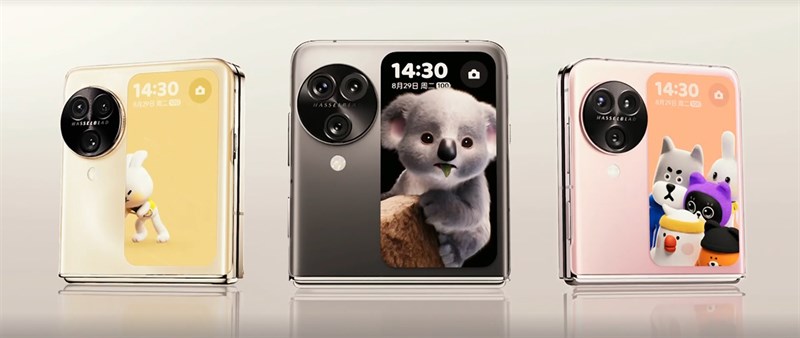 Màn hình phụ của OPPO Find N3 Flip còn có nhiều hình nền thú vị Màn hình phụ của OPPO Find N3 Flip còn có nhiều hình nền thú vị