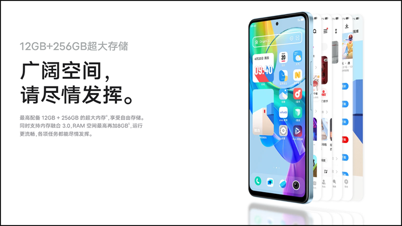 Vivo Y78m được trang bị cấu hình mạnh mẽ Vivo Y78m được trang bị cấu hình mạnh mẽ